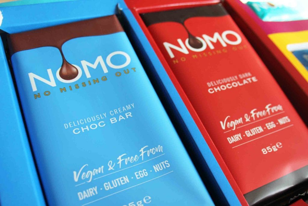NOMO Ethical Dairy Free Vegan Choc