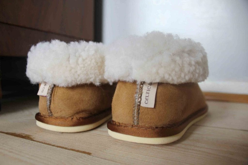 Sustainable Style - Wool Slippers- Good Fronds