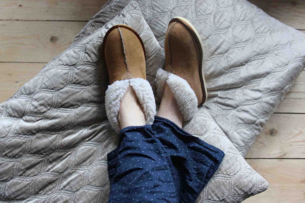 Sustainable Slippers - Wool Slippers- Good Fronds