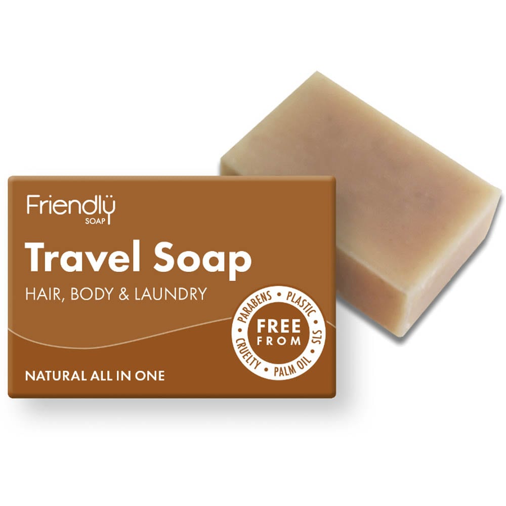 Friendly Soap Hair & Body Travel Soap Bar